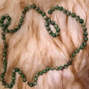 26 inch Tree Agate hand-knotted necklace